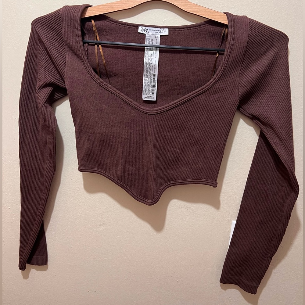ZARA Seamless Corset Top XS